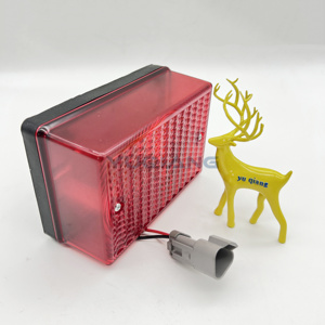 Ensemble <span class=keywords><strong>de</strong></span> feux <span class=keywords><strong>de</strong></span> signalisation <span class=keywords><strong>de</strong></span> frein d'arrêt rouge LAMP GROUP-SIGNAL 107-4401 <span class=keywords><strong>3E</strong></span>-6467 9X-1404 pour chargeur Bulldozer 814F 980 960 966 - Product Image 4