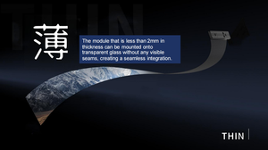 Ph6.25 linh hoạt Phim Led ba chiều Màn hình hiển thị trong suốt thanh màn hình cho thang máy wayfinding buổi hòa nhạc sân khấu background-nhà máy - Product Image 4