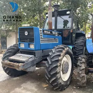 Gebruikte Tractor Fiat 180-90 110pk 4wd 6 Cilinders Wheel Farm Orchard Compact Tractor Landbouwmachines 130-90 180-90 160-90