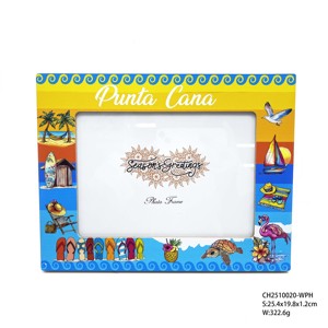 Souvenir Turistico <span class=keywords><strong>Cornice</strong></span> Fotografica in Legno <span class=keywords><strong>con</strong></span> Stampa UV 3D e <span class=keywords><strong>Nome</strong></span> Personalizzato della Città Bahamas Punta Cana Costa Rica - Product Image 3