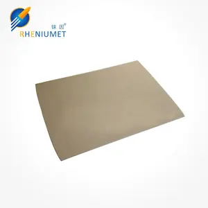 Tungsten rhenium WRe10,50*50*1.115mm sheet,Tungsten rhenium sheet WRe5%, WRe25%, WRe26%