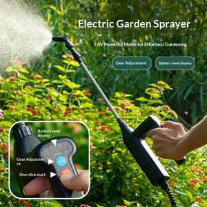 ปืนฉีด<span class=keywords><strong>พ่น</strong></span>ไฟฟ้าแบบพกพา 7.4V กำลังสูง ชาร์จซ้ำได้ ใช้ในสวน วัสดุพลาสติก สำหรับ<span class=keywords><strong>ฉีด</strong></span>พ่นยาฆ่า<span class=keywords><strong>เชื้อ</strong></span> - Product Image 5