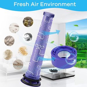 5 pièces par paquet, 2 filtres HEPA post-filtre, 2 pré-filtres, 1 <span class=keywords><strong>brosse</strong></span> pour <span class=keywords><strong>aspirateur</strong></span> <span class=keywords><strong>Dyson</strong></span> V8 Absolute <span class=keywords><strong>Animal</strong></span>, <span class=keywords><strong>V7</strong></span> Absolute Motorhead <span class=keywords><strong>Animal</strong></span> - Product Image 3