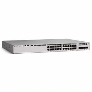Ethernet Switch C9200L-24P-4G-E Model 9200l 24-poort Poe + 4X1G Uplink Switch Grote Capaciteit