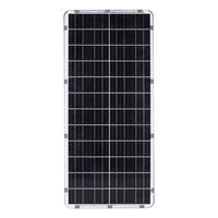 Lampadaire solaire LED tout-en-un IP65, hauteur d'installation 3M-9M, garantie 3 ans, construction en alliage d'aluminium, certifié CE CCC