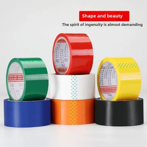 Màu Bopp Băng Nước Kích Hoạt Acrylic Hàng Hóa Đánh Dấu Bao Bì Nhận Dạng Màu Đỏ Vàng Đen Màu Xanh Niêm Phong Cảnh Báo Băng - Product Image 3