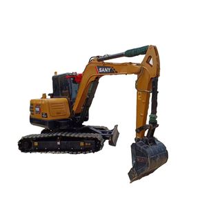 รถขุด SANY มือสอง รุ่น 60C ขนาด 6 ตัน รถขุดตีนตะขาบมือสอง ประสิทธิภาพสูง รถขุด Kawasaki มีสินค้าในสต็อก เครื่องจักรสำหรับงานดิน - Product Image 1