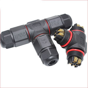 Conector Eléctrico Circular de Aviación Diwei Serie Q Q25 IP68 de 2, 3, 4, 5 y 8 Pines, Multipin de Latón para Alimentación 500V Macho/Hembra - Product Image 4