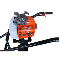 Tarière manuelle à essence 62cc 63cc 48F Tarière à essence tarière à terre perceuse à terre