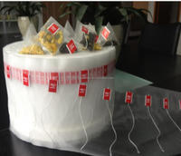 Rouleau de Film en Nylon de qualité alimentaire, pour Machine à emballer des sachets de thé, plastique PLA, emballage alimentaire pour la vente