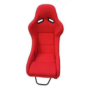 Asiento de oficina deportivo personalizado, Asiento de Carreras de lujo, Universal, Color Rojo