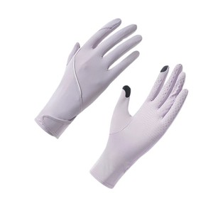 Guantes de protección solar de seda para mujer, protección UV, antideslizantes, compatibles con pantalla táctil, ligeros y elásticos para conducir y andar en bicicleta - Product Image 2