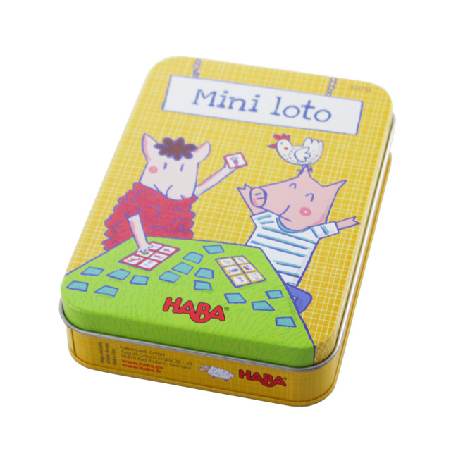 Hot Sale Customizable Tin Box Card Game for Kids Adults Family Night With Extra Cards