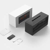 Diffuseur d'arômes ODIS pour cheminée, ultrasonique, flamme simulée 3D, humidificateur à brume froide, huile essentielle, veilleuse pour la maison, la chambre à coucher