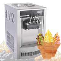 Machine à crème glacée de haute qualité, grande capacité, homologuée CE