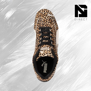 Zapatillas Puma Wmns Speedcat Leopard 'Black Warm White' para caminar, con punta redonda, con cordones, transpirables, para todas las estaciones - Product Image 3