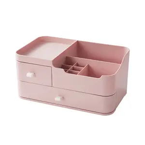 4008123 Make up Organizador de Armazenamento com Gavetas para Vaidade, Quarto Banheiro Mesa Cosmetic Storage Bin Maquiagem Organizer Box