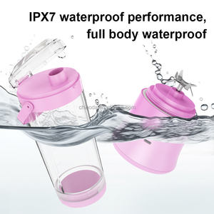 Venta al por mayor mejor tamaño personal licuadora recargable 6 cuchillas 7,4 V para batidos Salsa batidos y bebidas congeladas - Product Image 5