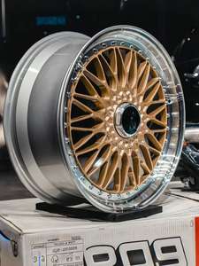 Jantes Forgées Sportives en Alliage Or de Haute Qualité 2 Pièces 5x114.3 5x120 19-21 Pouces <span class=keywords><strong>RS</strong></span> pour <span class=keywords><strong>BBS</strong></span> BMW <span class=keywords><strong>Mercedes</strong></span> AMG Audi - Product Image 6