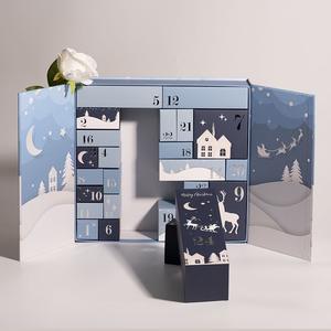 Lipack 24 días 2024 Calendario de Adviento de Navidad Caja de papel de embalaje Diseño personalizado Diy Caja de regalo vacía - Product Image 4