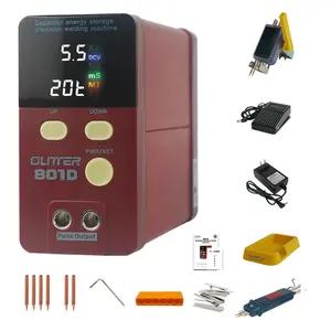 Schlussverkauf Glitzer 801D Kondensator-Punktschweißgerät für 18650 Batterie-Energie-Speicher Punktschweißmaschine