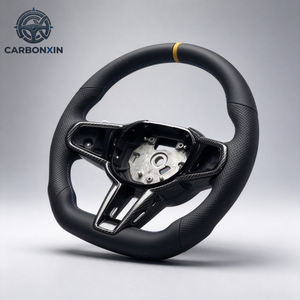 Volant de voiture en cuir OEM pour BMW CS F36 F07 F20 F40 F06 F39 F11 F21 F33 F02 F90 F13 G05 F87 F15 G31 F25 F86 F85 F10 X5 M3 - Product Image 5
