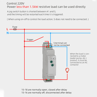 CSQ HYCRT8-A1 relais temporisé à fonction unique bon prix AC/Dc 24-240V 16A SPDT retard sur la minuterie pour démarreur de moteur