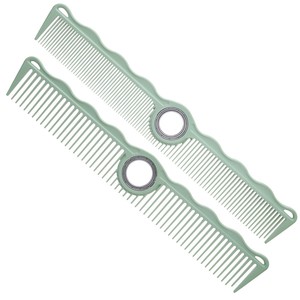 Peine giratorio con dientes roscados <span class=keywords><strong>para</strong></span> peinar, peine portátil <span class=keywords><strong>para</strong></span> cortar y entresacar el cabello, peine de dientes anchos <span class=keywords><strong>para</strong></span> teñir - Product Image 5