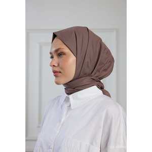 Écharpe en pur coton de vison foncé pour la chaleur hivernale, accessoire de fourrure luxueux - Product Image 2