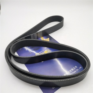 PC220LC-8 PC220-8คุณภาพสูง6732-61-3871สายพานพัดลมเครื่องขุด PC300-8 8PK1690 6732-61-3871 6732-61-3870 - Product Image 1