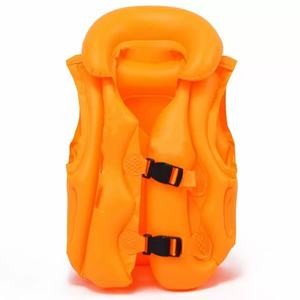 Chaleco de Natación Inflable Personalizado de Fábrica para Niños - Chaqueta de Flotación Ajustable para Entrenamiento de Natación para Bebés en Piscinas y Playa - Product Image 2