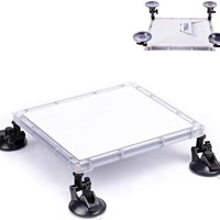 PLZ PL73-V4 Prix bas 2026 Starlink Mini Support de toit à ventouse double à dégagement rapide résistant aux UV pour camping-car, fourgonnette, bateau, camion, installation facile