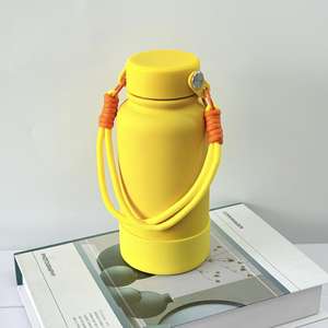 Bouteilles d'eau sportives en acier inoxydable écologiques avec logo personnalisé, 12 couleurs, flacons isothermes sous vide, isolation thermique de 12 à 24 heures - Product Image 2