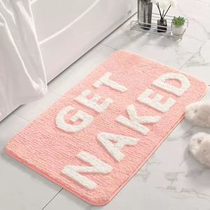 Tapis de <span class=keywords><strong>bain</strong></span> en microfibre doux et absorbant, antidérapant, fabriqué à la machine, écologique, pour la maison et l'hôtellerie - Product Image 4