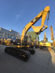 รถขุดตีนตะขาบ Caterpillar มือสองจากญี่ปุ่น น้ำหนัก 22270 กก. รุ่น Cat320 Cat320DL พร้อมเครื่องยนต์และปั๊มเกียร์ สภาพดีเยี่ยม ขาย - Product Image 5