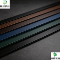 Bande de chantournage en PVC et ABS écologique à texture uniforme, directement de l'usine, pour le traitement des bords de meubles