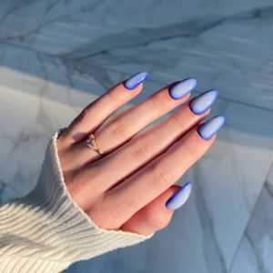 <span class=keywords><strong>Ongles</strong></span> en acrylique press-on effet ombré <span class=keywords><strong>Hailey</strong></span> <span class=keywords><strong>Bieber</strong></span>, qualité salon, design luxueux, réutilisables, longs faux <span class=keywords><strong>ongles</strong></span> - Product Image 1