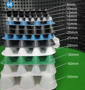 Planche <span class=keywords><strong>de</strong></span> drainage en HDPE à fossettes concave-convexe avec design industriel pour le drainage des pentes <span class=keywords><strong>de</strong></span> toits et des murs - Utilisation extérieure en jardin - Product Image 5