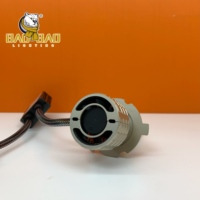 BB2252 Phare avant automobile 9006 H1 H4 H7 H11, boîtier blanc et or rose, remplacement direct pour voiture, camion, SUV, fourgonnette, fournisseur d'usine
