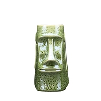 Mug Tiki rétro de style indien et hawaïen, portrait de plage côtière spécial, céramique en porcelaine osseuse, 700 ml, verre à cocktail réutilisable pour les fêtes