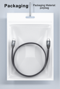Cable USB3.2 Tipo-C ULT-unite de 20 Gbps y 4K60Hz de 0.3m/0.6m/1m/1.5m/2m/3m/5m con Carga Rápida de 240W 5A, Certificación CE/FCC/UKCA/RoHS - Product Image 6