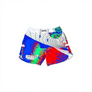 Custom Martial Arts MMA BJJ No Gi <b>Grappling</b> <b>Shorts</b> Lightweight Durable Breathable Quick Dry Spandex/Polyester Training Apparel - Product Image 5