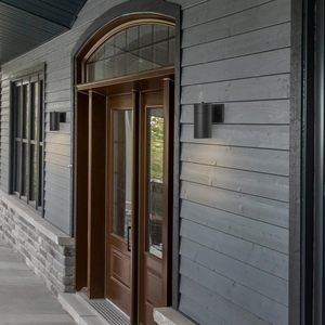 Lampe murale LED extérieure moderne en alliage d'aluminium imperméable pour véranda - Product Image 5