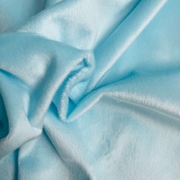 Vente en gros de tissu Minky au mètre, tissu confortable à câliner pour peluches tissu Minky en peluche pour jouet, oreiller, chauffe-mains, poupée