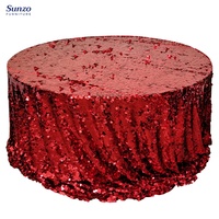Nappe à paillettes pour réception de mariage et décoration d'événements de banquet d'anniversaire