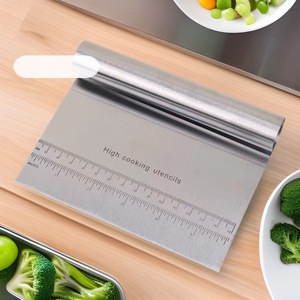 Cuisine En Acier Inoxydable Ustensiles De Cuisine Lave-Vaisselle Pâtisserie Grattoir Banc Grattoir Commercial Manuel <span class=keywords><strong>Pain</strong></span> Pâte Cutter Diviseur - Product Image 1