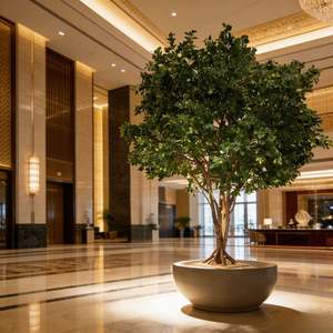 Árbol <span class=keywords><strong>de</strong></span> Limón Artificial <span class=keywords><strong>de</strong></span> Gran Tamaño Personalizado <span class=keywords><strong>de</strong></span> 400 cm, Decoración <span class=keywords><strong>de</strong></span> Interiores, Gran Árbol <span class=keywords><strong>de</strong></span> Limón con Troncos Naturales - Product Image 3