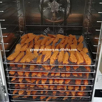 108 Trays Hoge Capaciteit Gas Aangedreven Voedsel Dehydrator Zeevruchten Groente Dehydrator Fruit Drogen Voor Voedselproces