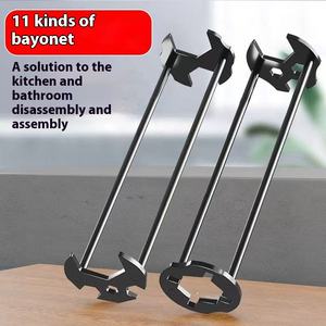 <span class=keywords><strong>Outil</strong></span> multifonctionnel de démontage de <span class=keywords><strong>robinet</strong></span> OEM Clé de réparation de douille d'installation de <span class=keywords><strong>serrage</strong></span> pour vanne d'angle de tuyau d'eau de salle de bain métrique - Product Image 3