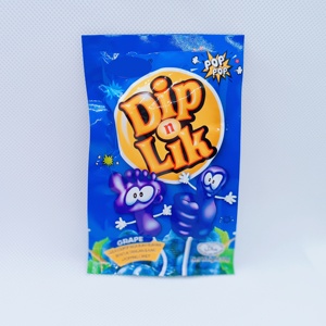 Sucettes classiques aux fruits pour enfants avec bonbons pétillants, en sachets en forme de fruits, très demandées, bonbons Popp and Pops - Product Image 5